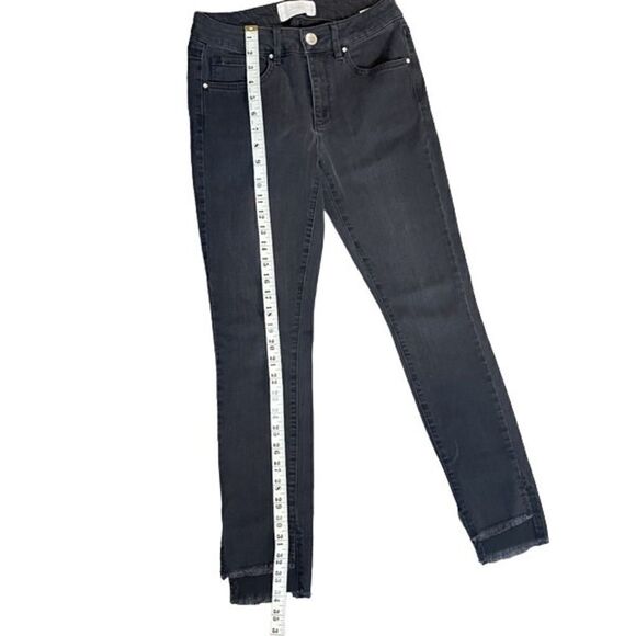 RACHEL Rachel Roy Denim Skinny High Waisted Black Jeans Size 26 - Picture 7 of 7